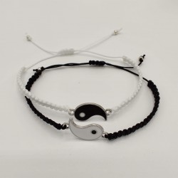 Bracelet macramé - Yin Yang